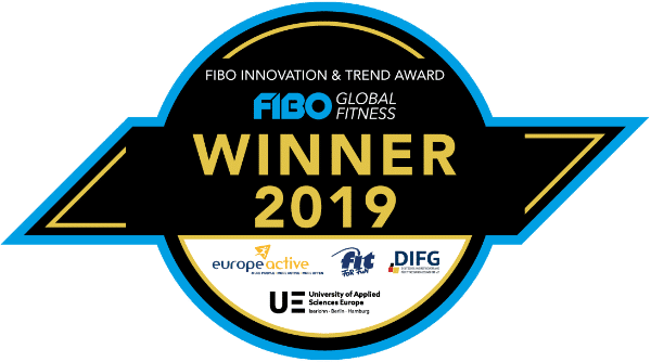 Winner of the 2019 FIBO Innovation and Trend Award, Lifestyle / Life-Balance / Wellness category